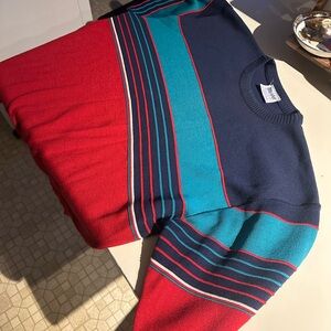 Men's Crewneck Meister - Red and Blue